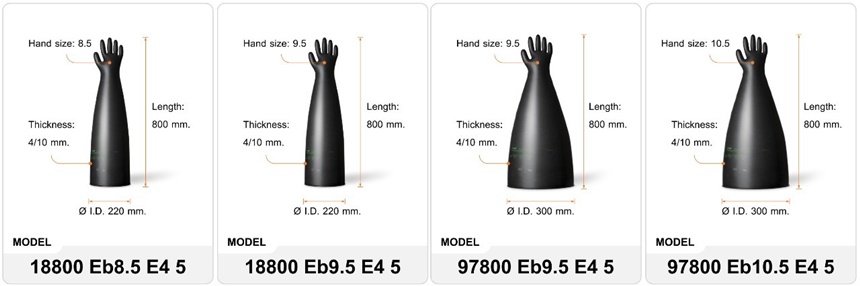 EPDM Gloves Isolator